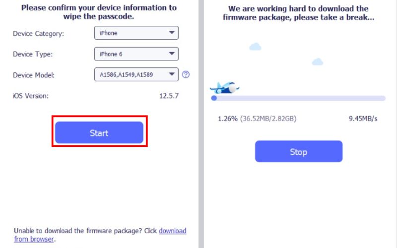 Download Firmware Package