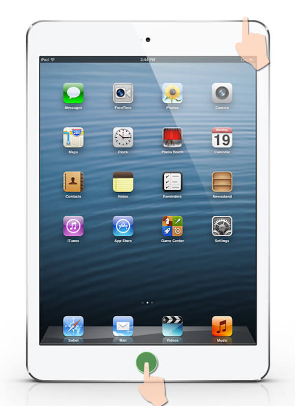 Genstart iPad