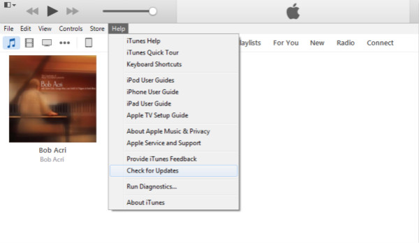 Oppdater iTunes
