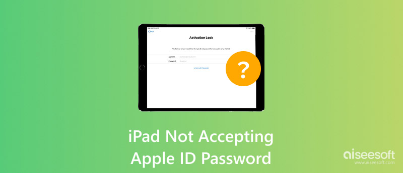 Ipad Not Accepting Apple Id Password