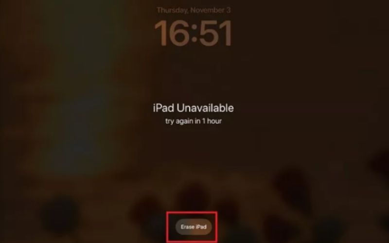 Tap Erase Ipad