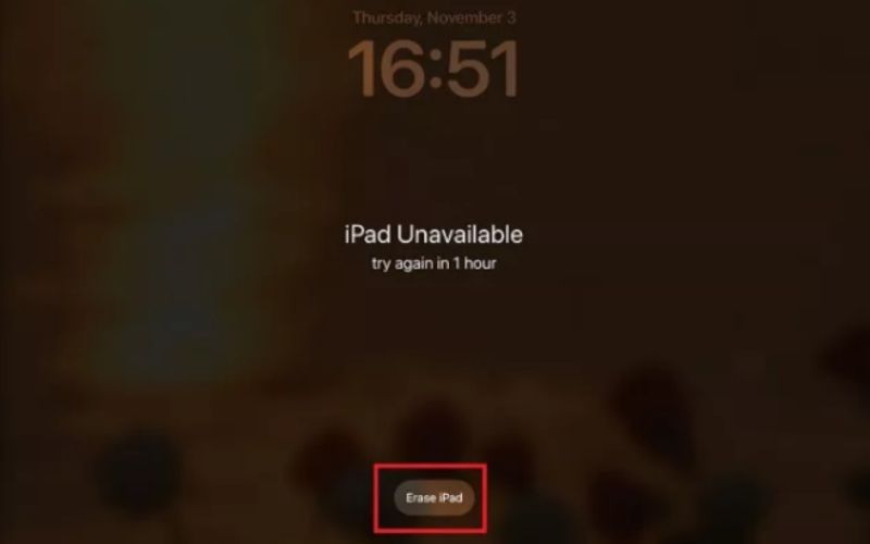 Tap Erase Ipad