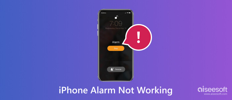 Alarm iPhone nefunguje