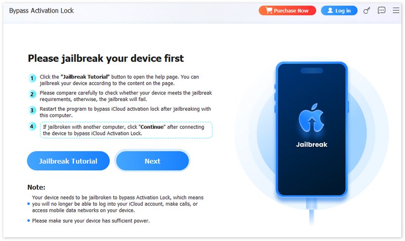Jailbreak iPhone Before Bypass Activation Lock
