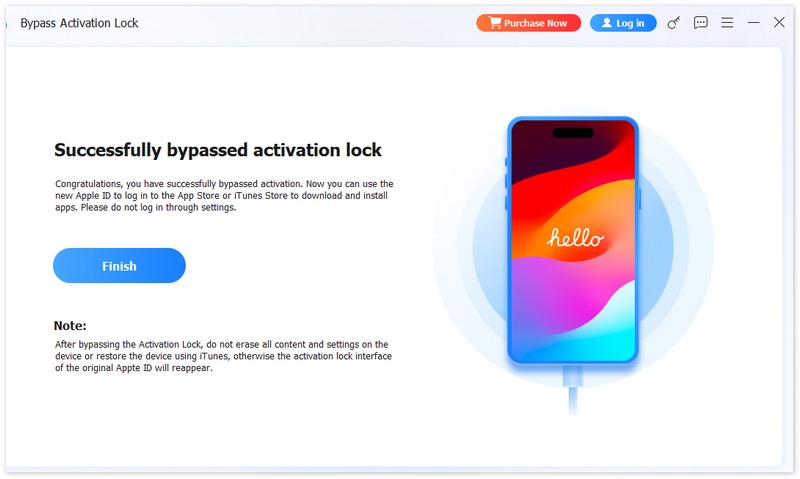 Successfully Bypassed Activation Lock