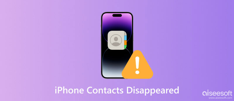 Kontakty iPhone zmizely