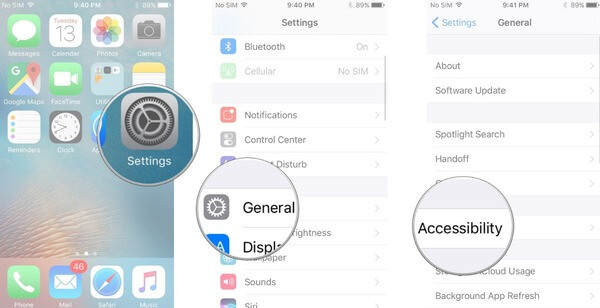 iPhone Flashlight Settings