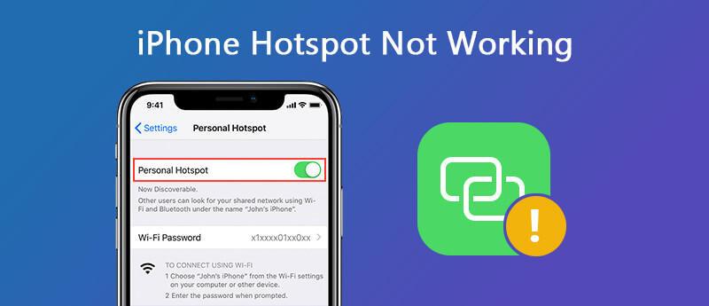 How To Fix Personal Hotspot Not Working On Iphone