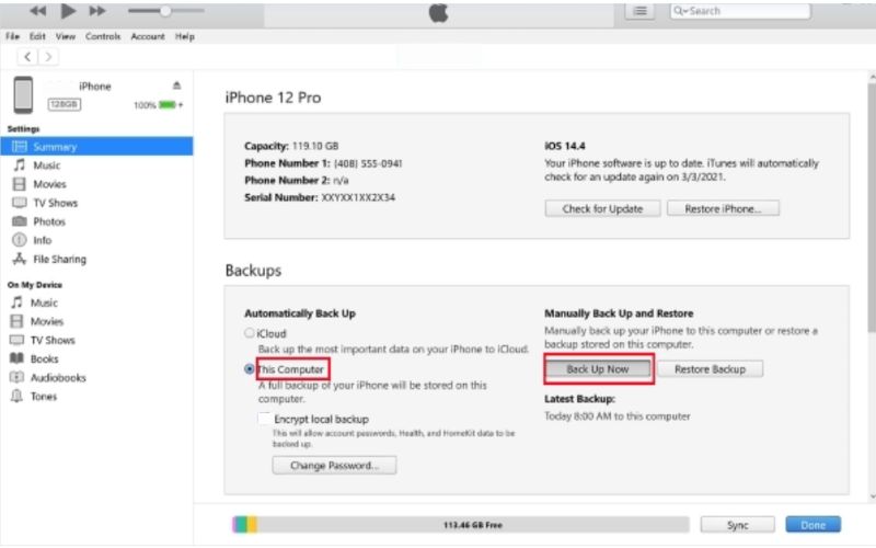 Unencrypt Itunes Backup