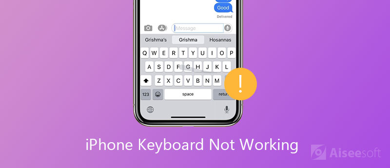 Fix iPhone-tastaturet fungerer ikke