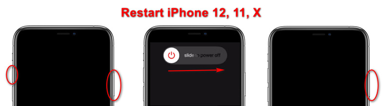 Start de iPhone opnieuw