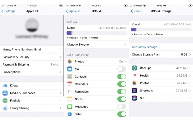 iCloud Upgrade meer opslagruimte