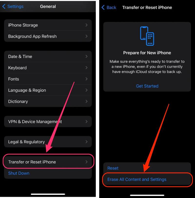 Reset Restore iPhone Not Charging