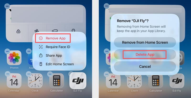 iPhone Remove App Delete App