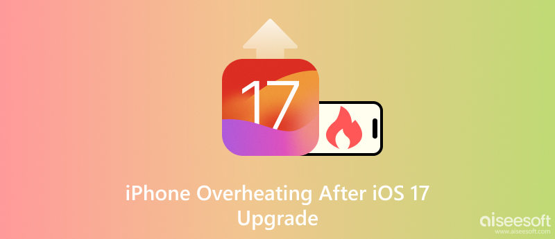 Přehřívání iPhonu po upgradu na iOS 17