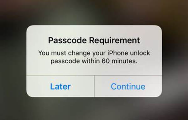 Reset Passcode