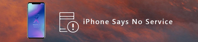 Fix iPhone sier ingen tjeneste