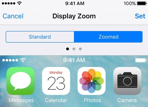 Standard Display Mode