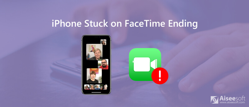 修復iPhone卡在FaceTime結束屏幕上的問題