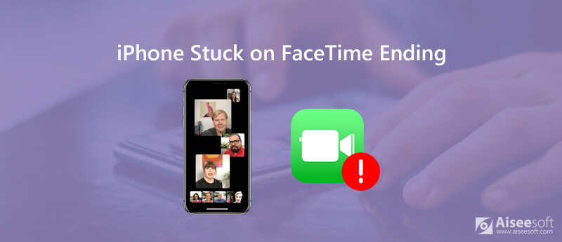 Korjaa iPhone jumissa FaceTimen lopetusnäytöllä