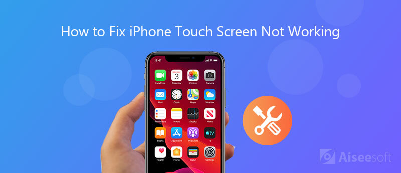 Fix iPhone Touch Screen werkt niet