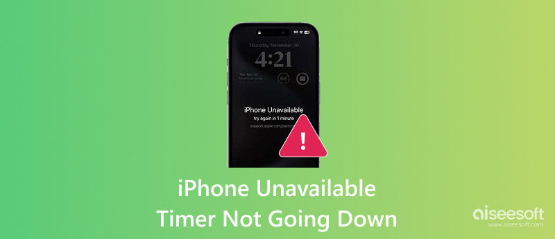 Iphone Unavailable Timer Not Going Down