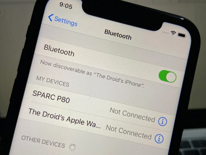 Σφάλμα Bluetooth