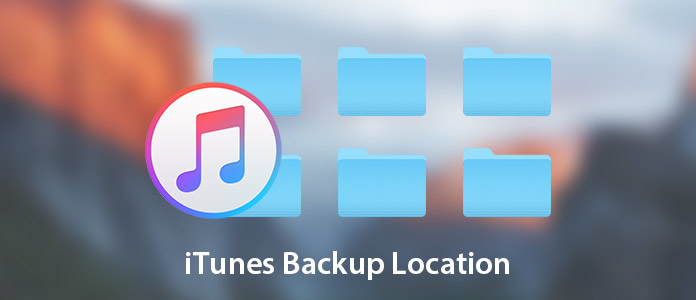 iTunes Backup Location
