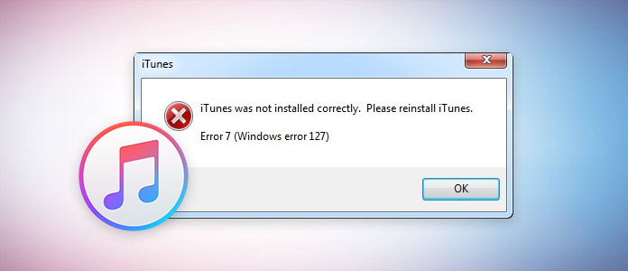 Chyba služby iTunes