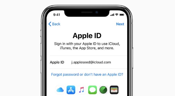 Обновите свою учетную запись Apple