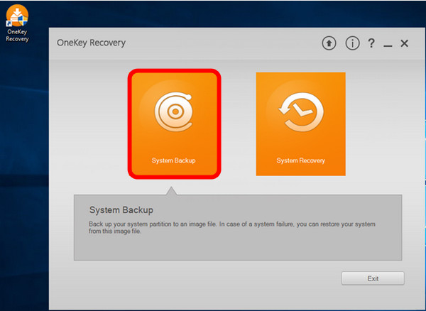 Create Lenovo recovery disk Windows 10