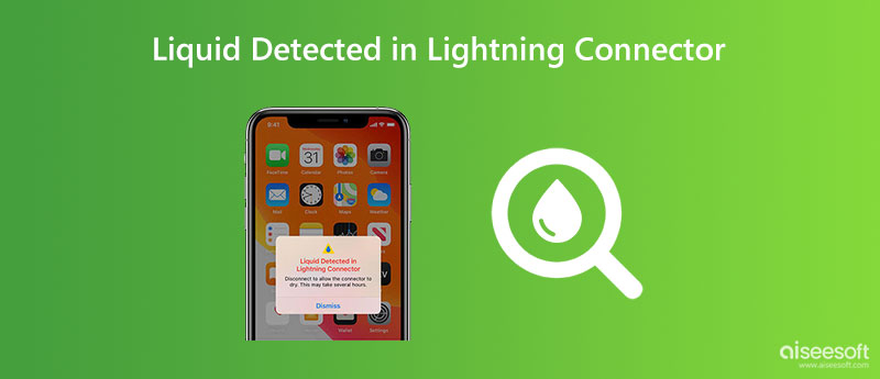 Væske registreret i Lightning Connector