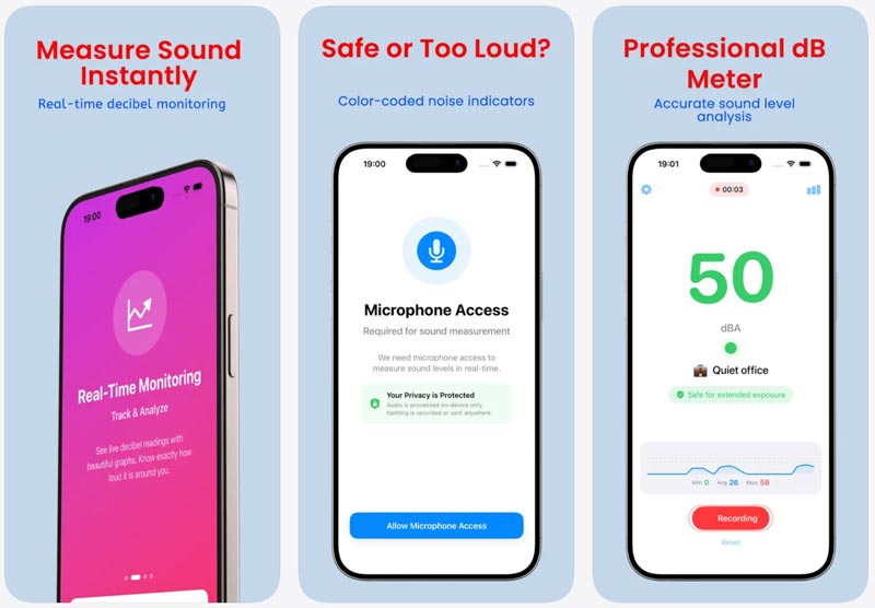 Sound Analyzer Db Meter App For Iphone