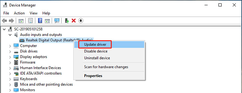 Driver Update