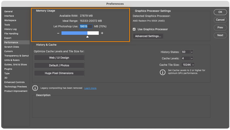 Increase Ram Allocation To Photoshop
