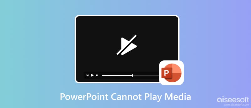 PowerPoint kan ikke afspille medier