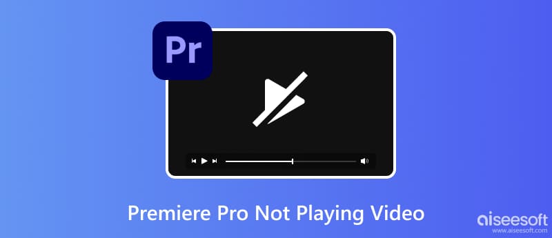 Premiere Pro не воспроизводит видео