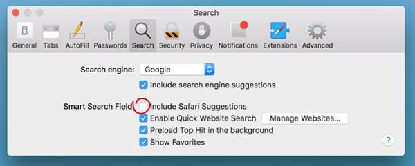 Safari Suggestions