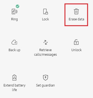Erase Samsung Phone Via Find My Mobile