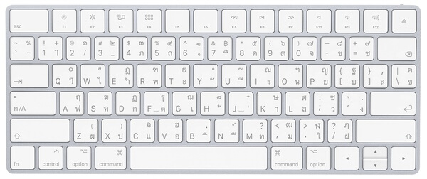 Zkontrolujte funkci klávesnice