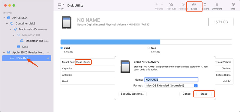 Erase Reformat Sd Card On Mac