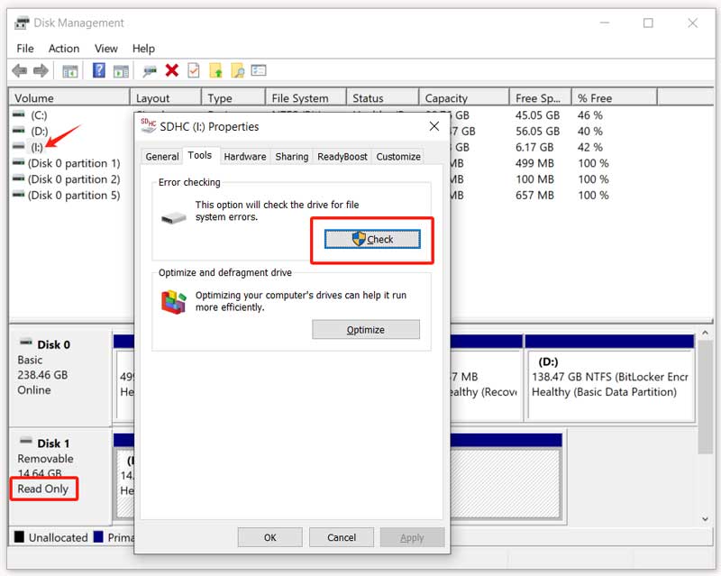 Unlock Sd Card Using Disk Management