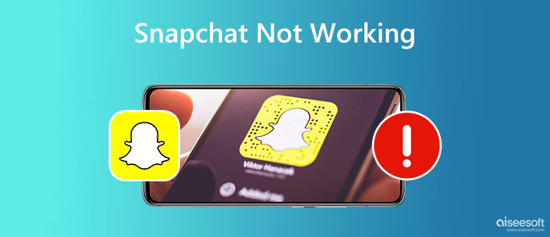 Snapchat nefunguje