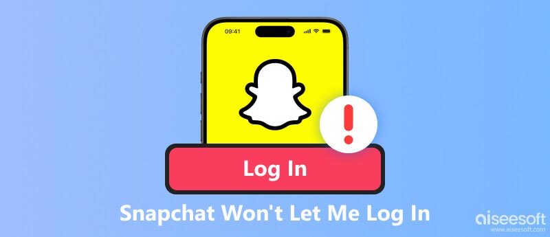 Snapchat не позволяет мне войти в систему
