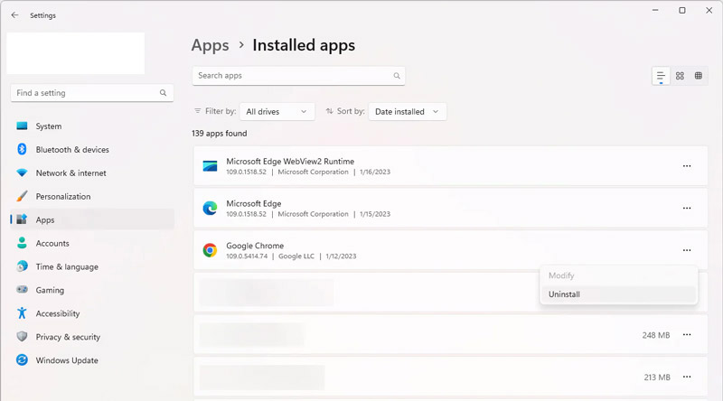 Installed Apps
