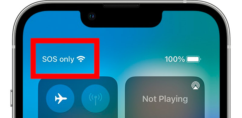 Cosa significa SOS solo su iPhone