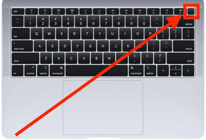 Forza il riavvio del MacBook