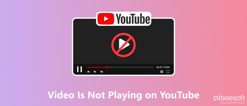Videoen afspilles ikke på YouTube