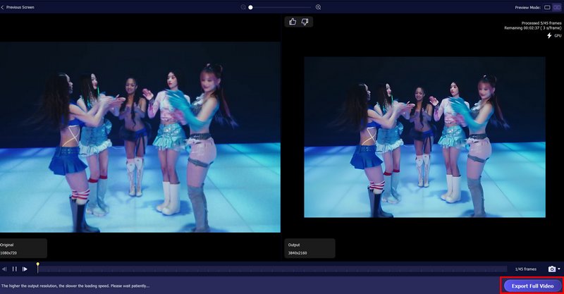 Preview And Export