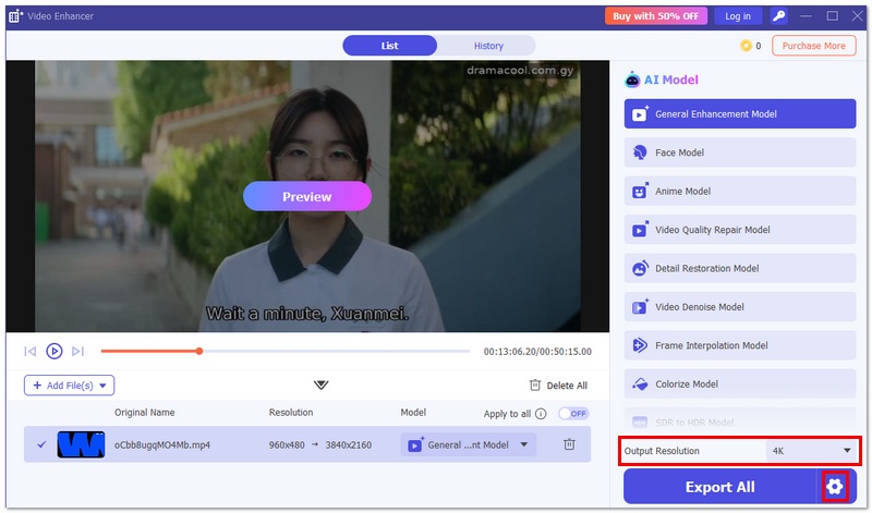 Adjust Format And Resolution